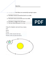 Science-The Earth-Moon-Sun-Worksheet