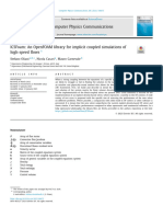 2023, Article, ICSFOAM An OpenFOAM Library For Implicit Coupled Simulations of A High Speed Flows