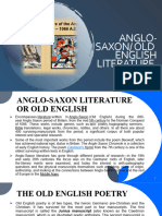 Anglo Saxon Literature