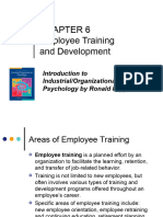 Employee Training and Development: Introduction To Industrial/Organizational Psychology by Ronald Riggio