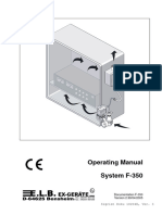 Instruction Manual-Instruction Manual E.L.B. Bachmann Ex Switching Unit - F-350 (10204E-3-E)