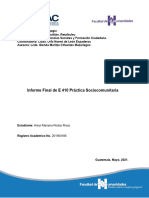 Informe Final Practica Sociocomunitaria