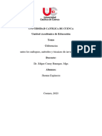 Investigacion. Diferencias Entre Los Enfoques, Métodos y Técnicas de Investigación