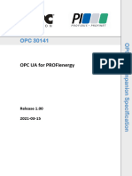 OPC 30141 - UA CS For PROFIenergy v1.00