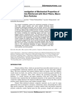 Comparative Investigation of Mechanical Properties of EPOXY Composites Reinforced With Natural Short Fibers, Macro Particles, and Micro Particles