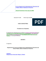 REGLAMENTO - Nº3 DE LA ADMINISTRACION FINANCIERA DEL SECTOR PUBLICO