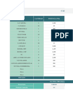 Plantilla Excel Consumo Eléctrico