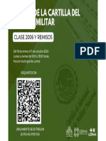 Es Momento de Tramitarla, Si Eres Clase 2006 Haz El Registro para Sacar Tu Cartilla Militar en Lerma