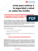 Conferencias Motivacionales de Seguridad