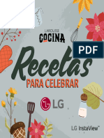 Recetas para Celebrar Con LG