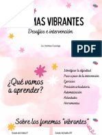 Fonemas Vibrantes