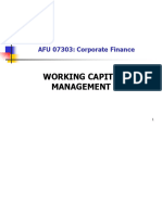 Working Capital Management Continuation