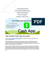 Buy Verified Cash App Accounts