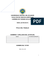 Guía Metodológica Perfil de Proyecto