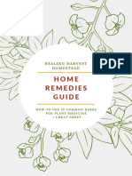 Free Plant Medicine Home Remedy Guide PDF