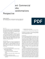 Energy Efficient Commercial Lighting in India: A Lighting Transformations Perspective