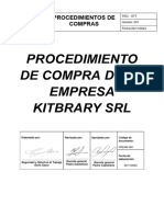 Procedimiento de Compra de La Empresa Kitbrary Srl.