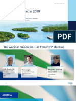 DNV Maritime Forecast To 2050 Webinar Slidedeck