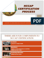 NCCAP Certification Process