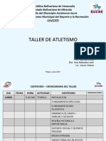 Taller de Atletismo - 1