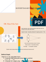 Konsep Dasar Teori Graph: DR. Rina Filia Sari