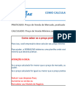 Planilha de Calculo Do Preco de Venda Na Industria