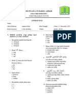 Fiks-Soal Mid KLS 1-Agama Islam