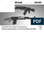 Gsg-Ak47 Instruction Manual English