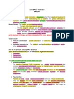 Topic 1-Bacterial Genetics - Conjugation, Transduction, Transformation, Transposition