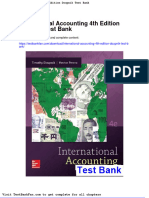 Full Download International Accounting 4th Edition Doupnik Test Bank