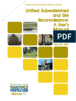 Urban Subwatershed Restoration Manual Series Manual 11