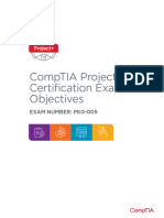 Comptia Project pk0 005 Exam Objectives (6 0)