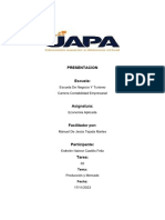 Tarea 02 Economia Aplicada Esthelin Castillo