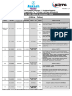 Updated AIATS First Step JEE (Main & Advanced) 2022-24 - Group 2 - For FS Phase 3 & Phase 4