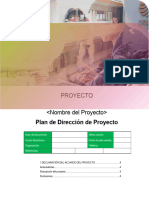 Plan de Direccion de Proyecto