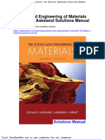 Full Download Science and Engineering of Materials 7th Edition Askeland Solutions Manual