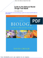 Full Download Biology A Guide To The Natural World 5th Edition Krogh Test Bank