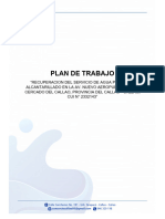 Informe de Plan de Trabajo