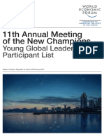 AMNC17 YGL Participant List