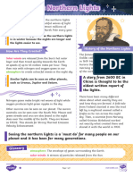 LKS2 The Northern Lights Differentiated Reading Comprehension Activity