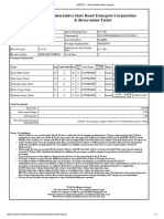 MSRTC - Online Reservation System