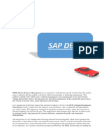 SAP DBM Basics