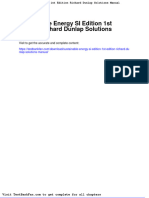 Full Download Sustainable Energy Si Edition 1st Edition Richard Dunlap Solutions Manual