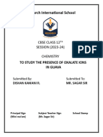 Physics Investigatory Project