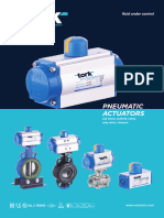 Pneumatic Actuators Catalogue