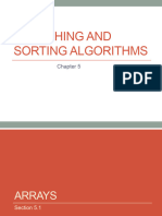 Ch5 Searching Sorting Algorithm