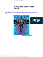 Full Download Human Anatomy 4th Edition Saladin Solutions Manual