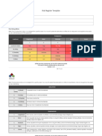 Generic Risk Register Template v2.0