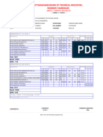 Marks Sheet