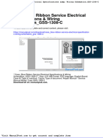 Case Blue Ribbon Service Electrical Specifications Wiring Schematics Gss 1308 C